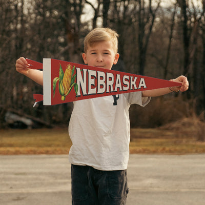 Nebraska Felt Pennant