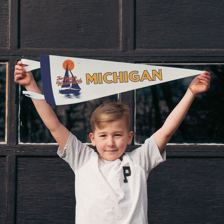 Michigan Felt Pennant