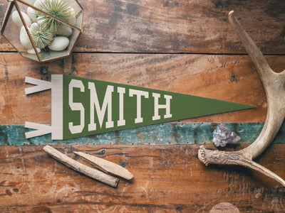 Custom Varsity Sign Felt Pennant