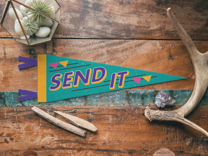 Send It Felt Pennant