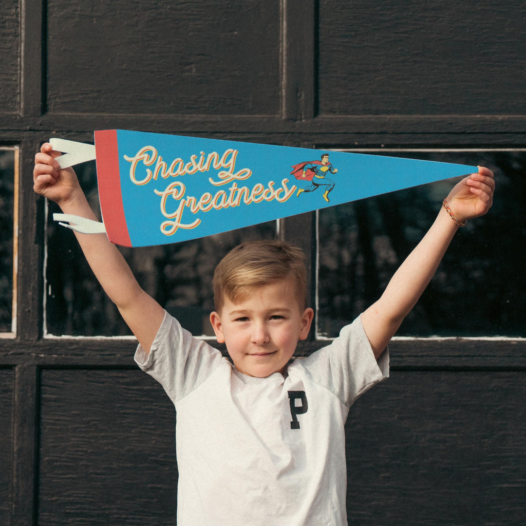 Chasing Greatness Felt Pennant