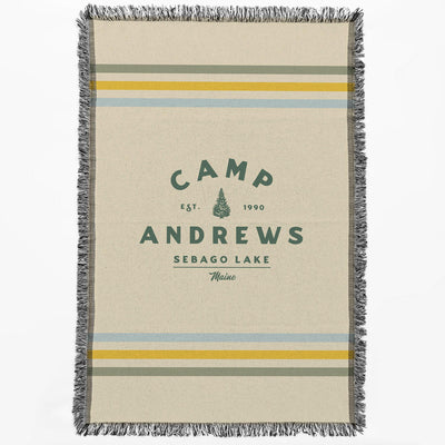 Custom Camp Name Blanket