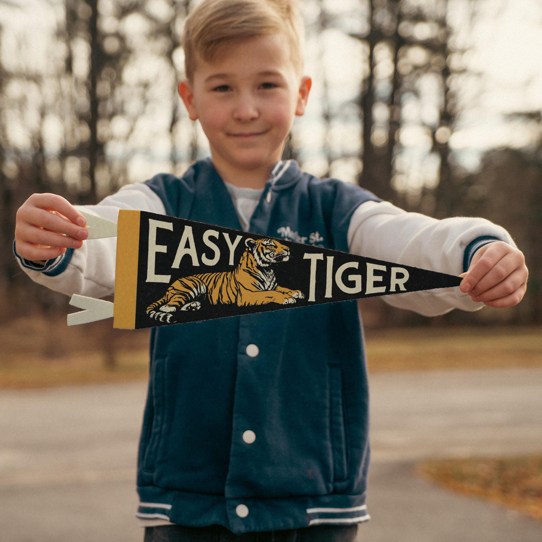 Easy Tiger Felt Pennant