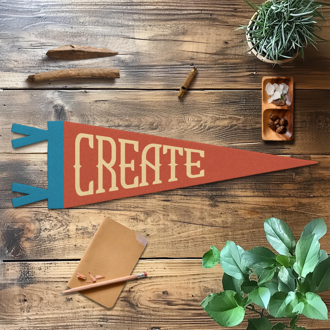Create Felt Pennant