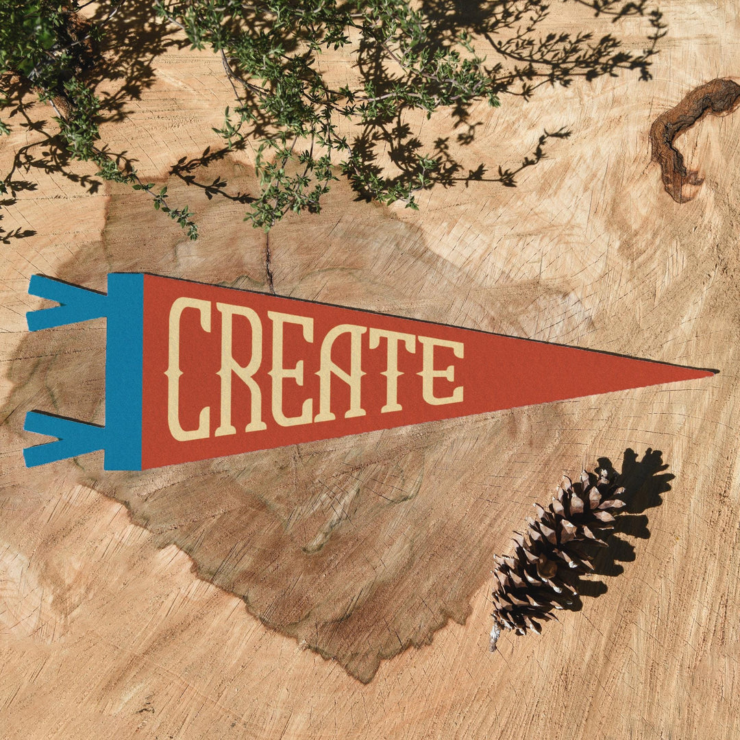 Create Felt Pennant