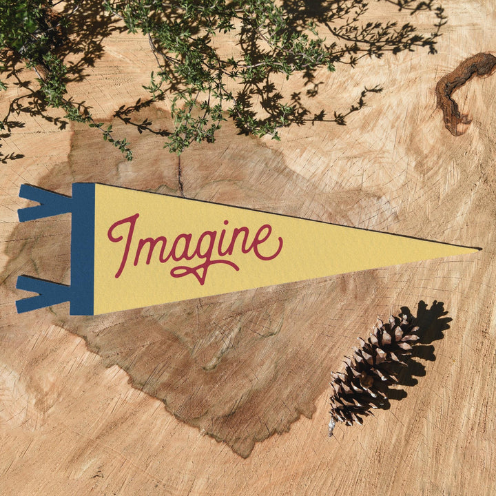 Imagine Felt Pennant
