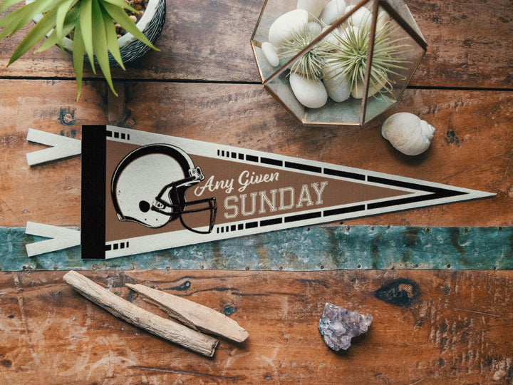 Any Given Sunday Felt Pennant