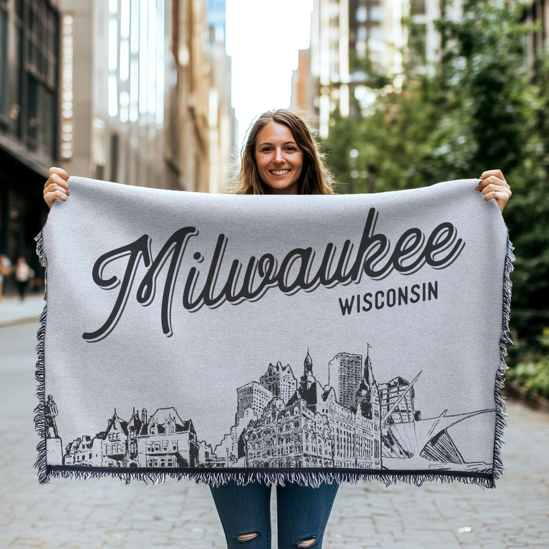 Milwaukee Wisconsin City Blanket