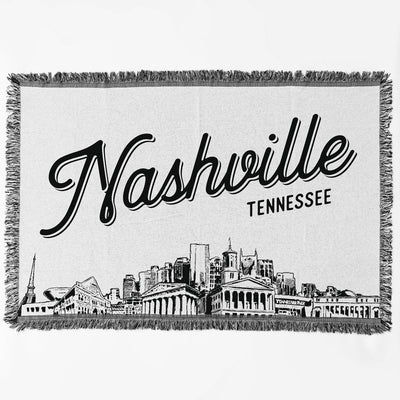 Nashville Tennessee City Blanket