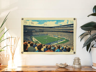 America's Game Football Stadium Felt Poster Banner