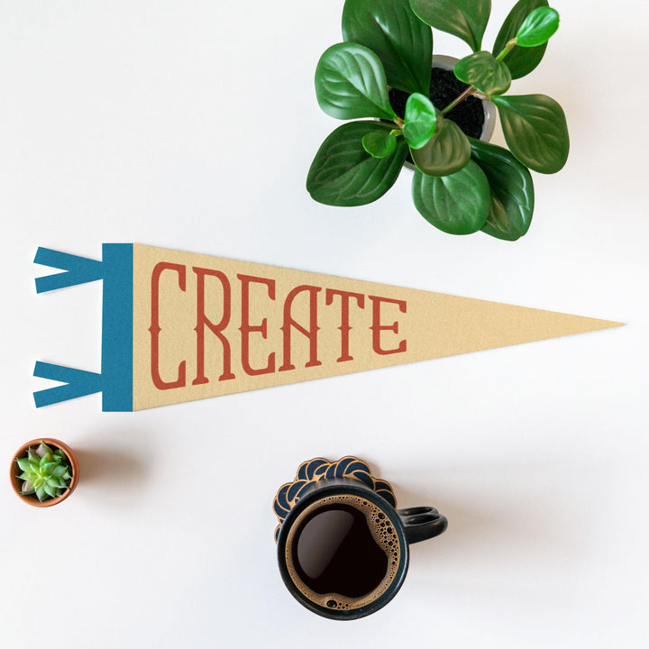 Create Felt Pennant