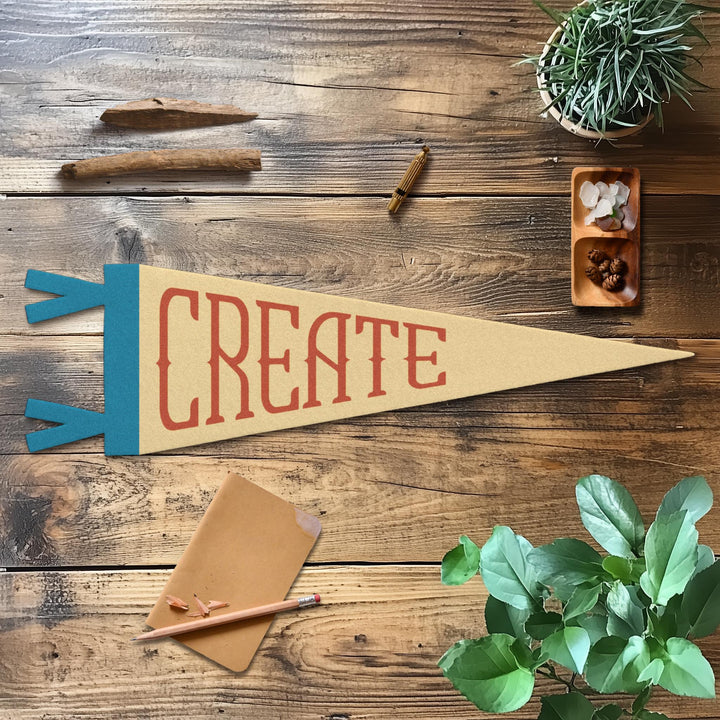 Create Felt Pennant