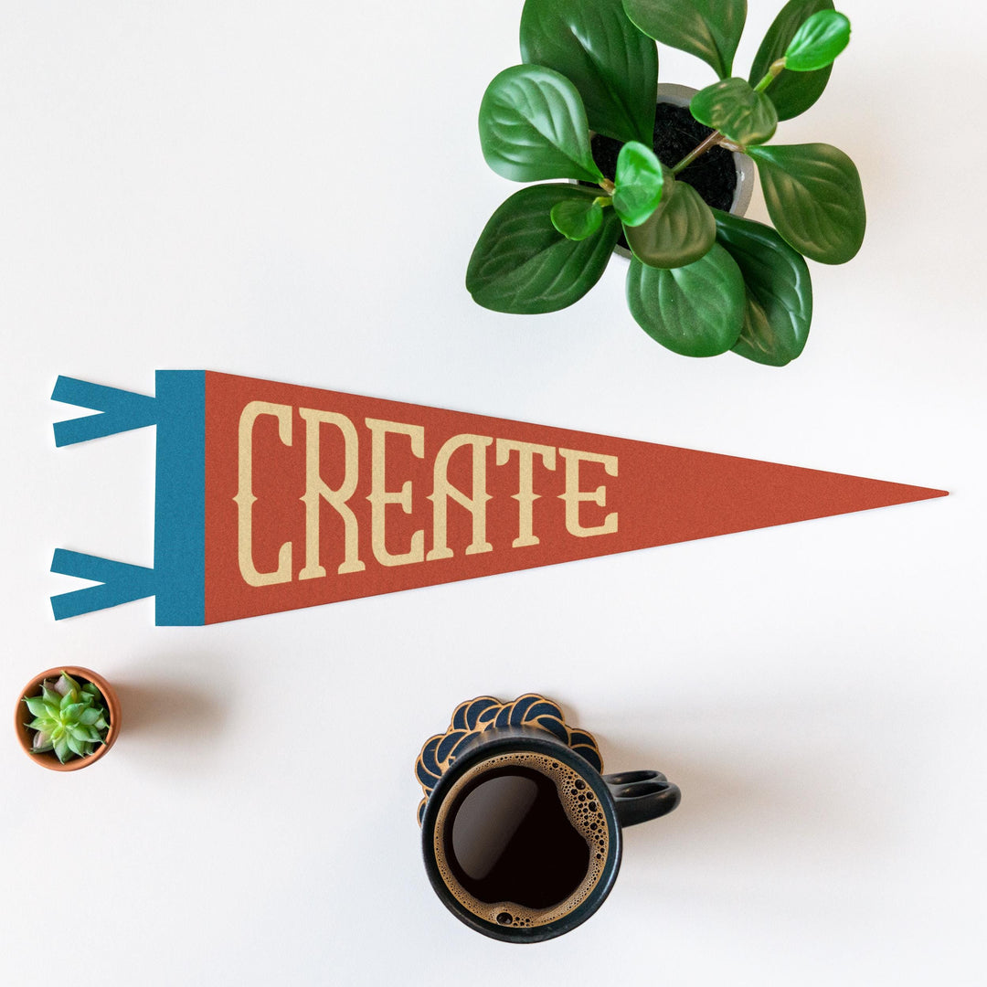 Create Felt Pennant