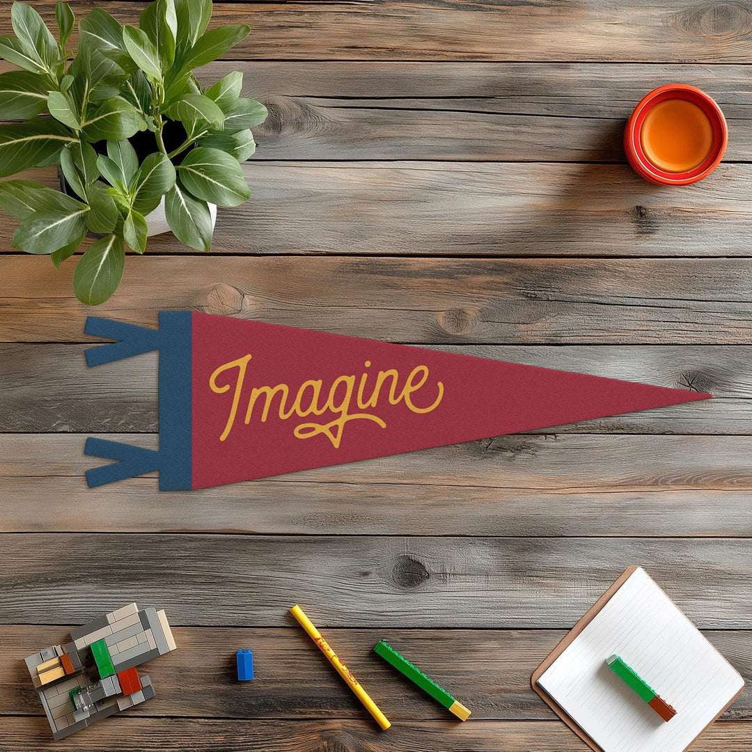 Imagine Felt Pennant