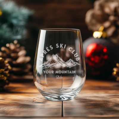 Custom Apres Ski Club Glasses