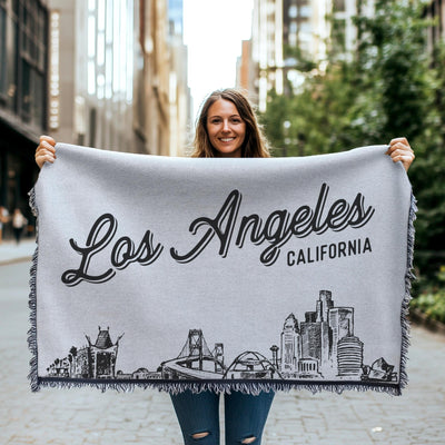 Los Angeles California City Blanket