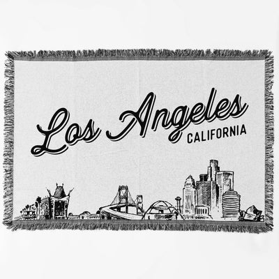 Los Angeles California City Blanket