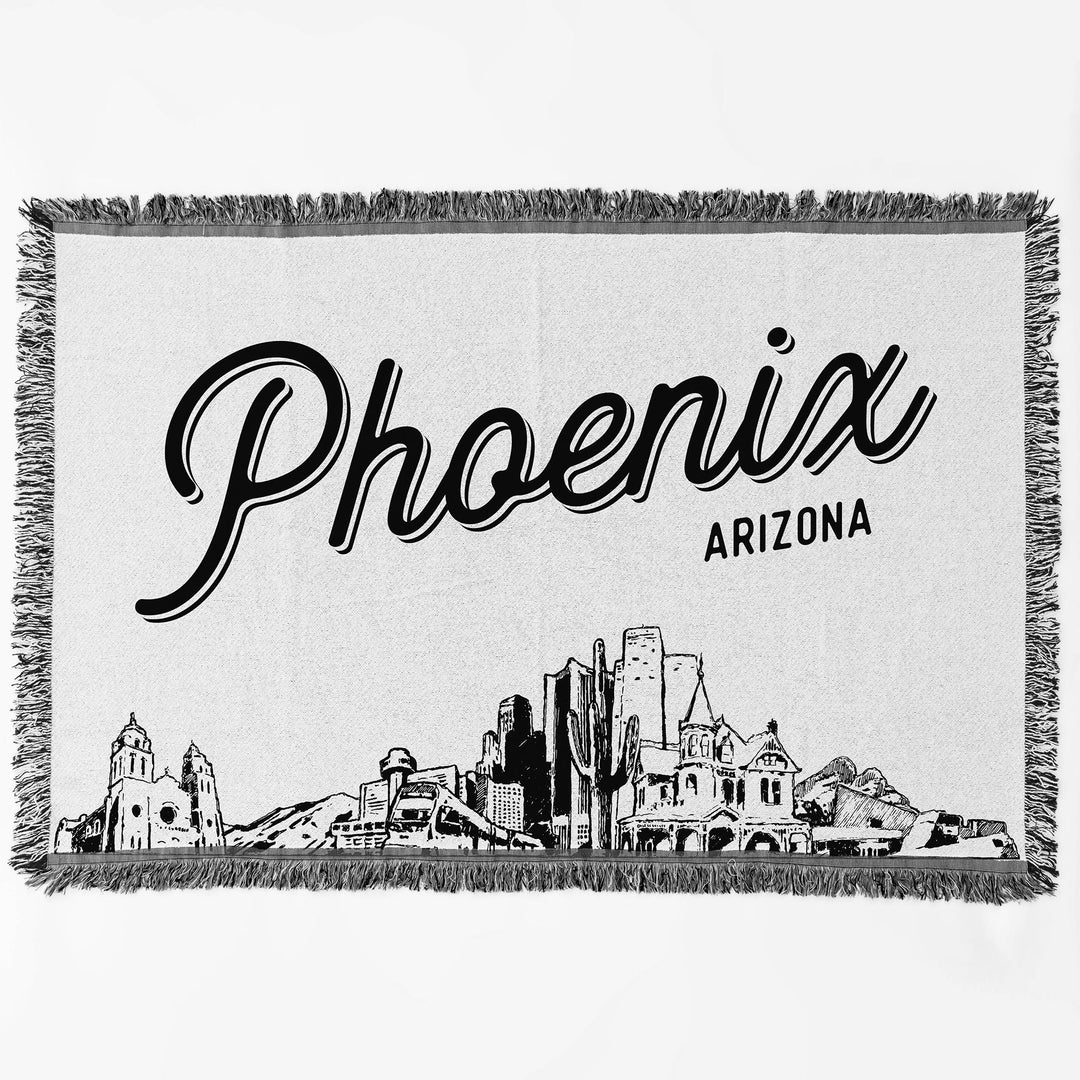 Phoenix Arizona City Blanket