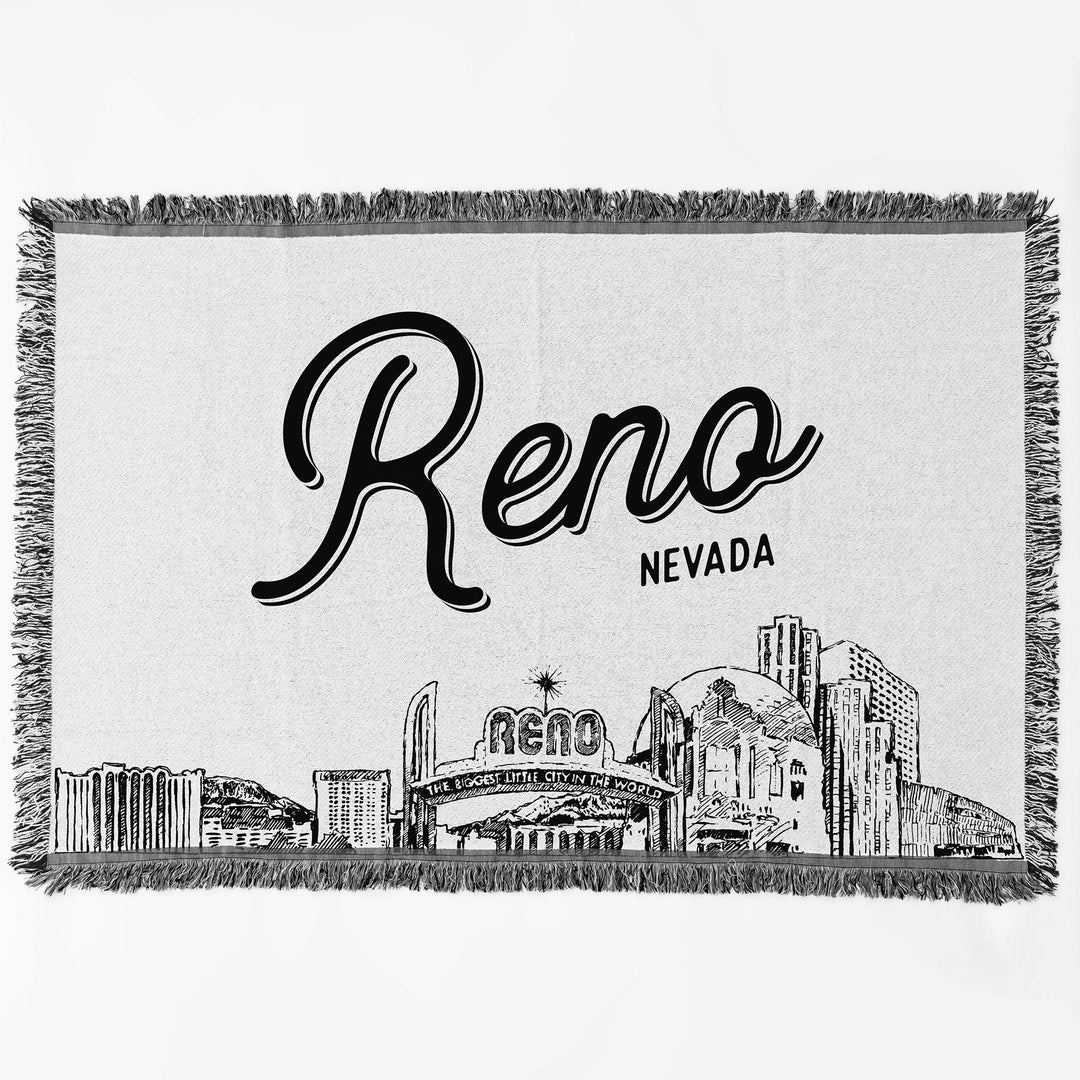 Reno Nevada City Blanket
