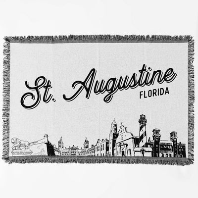 St. Augustine Florida City Blanket