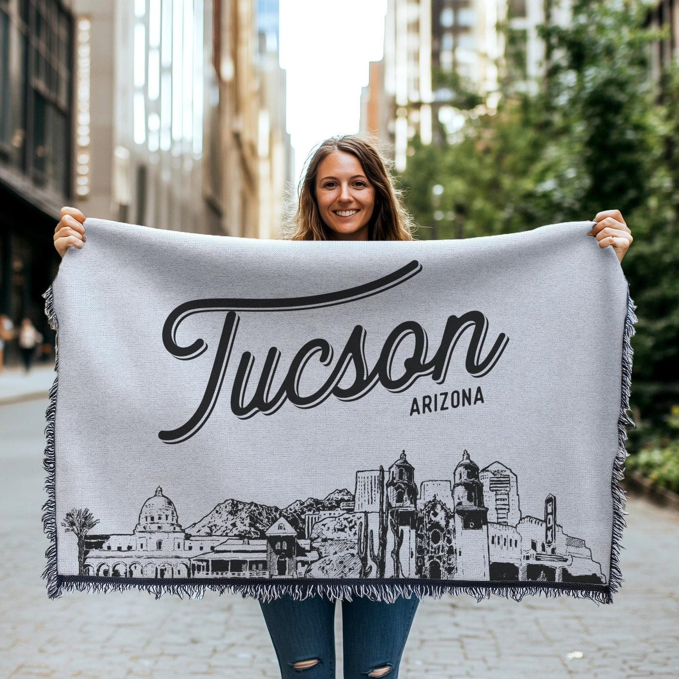 Tucson Arizona City Blanket