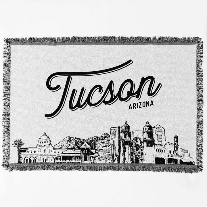 Tucson Arizona City Blanket