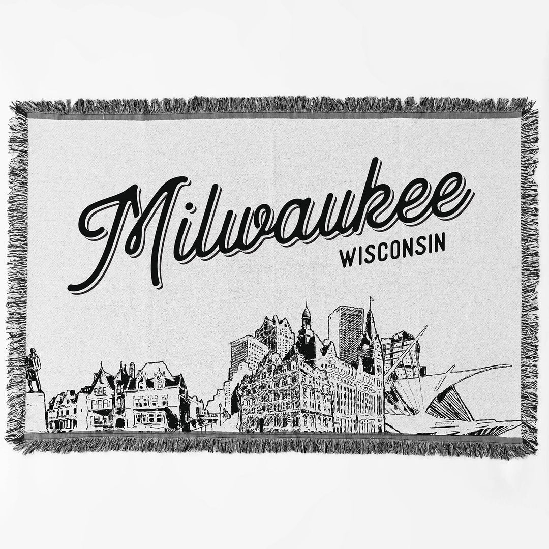 Milwaukee Wisconsin City Blanket