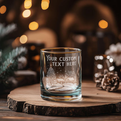 Custom Holiday Home Glasses