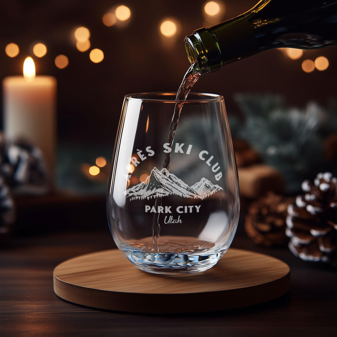 Custom Apres Ski Club Glasses