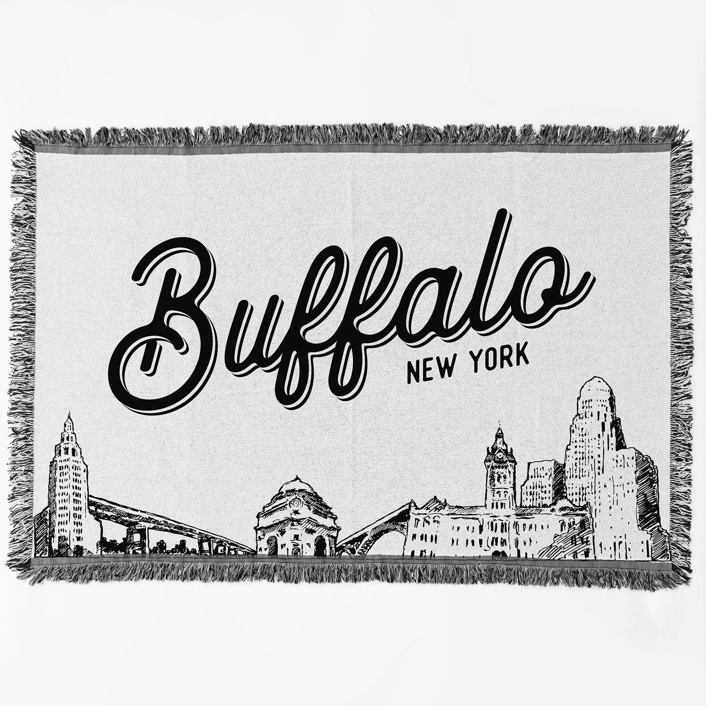 Buffalo New York City Blanket