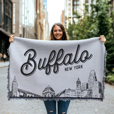 Buffalo New York City Blanket