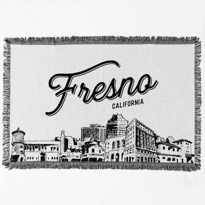 Fresno California City Blanket