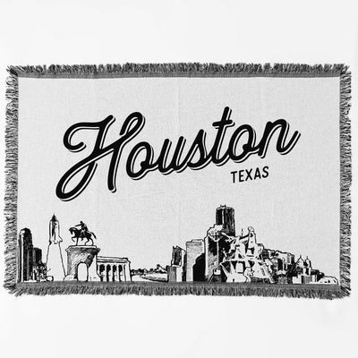 Houston Texas City Blanket