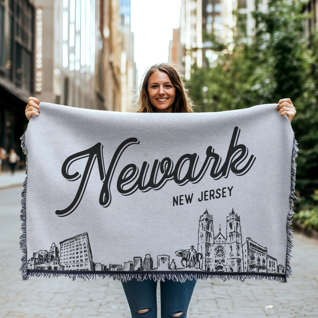 Newark New Jersey City Blanket