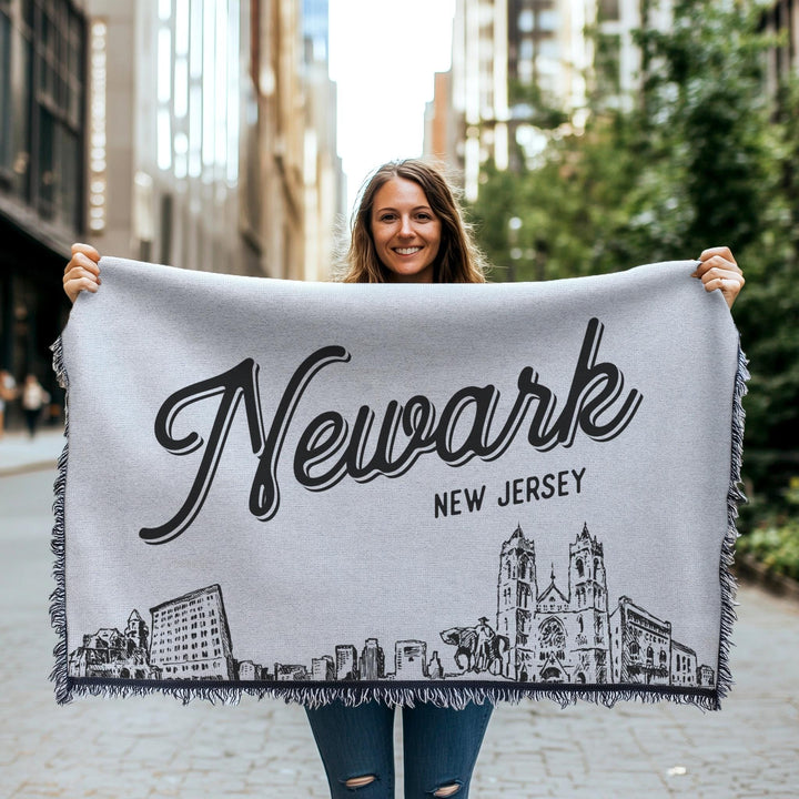 Newark New Jersey City Blanket