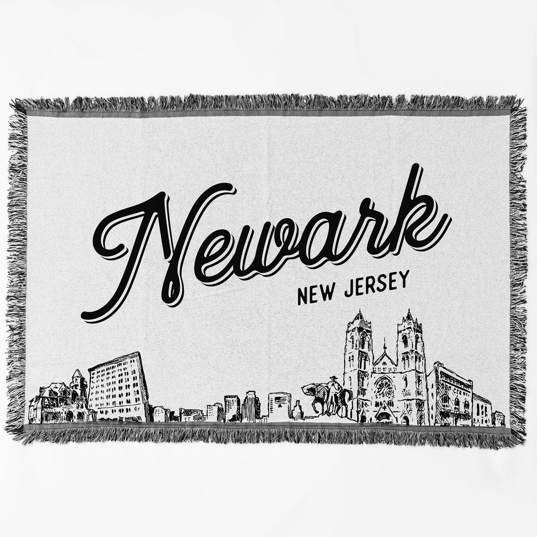Newark New Jersey City Blanket