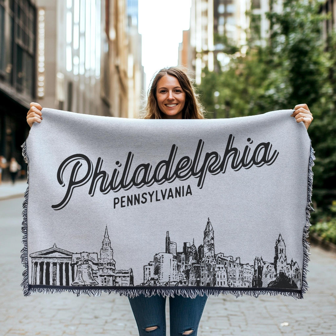 Philadelphia Pennsylvania City Blanket
