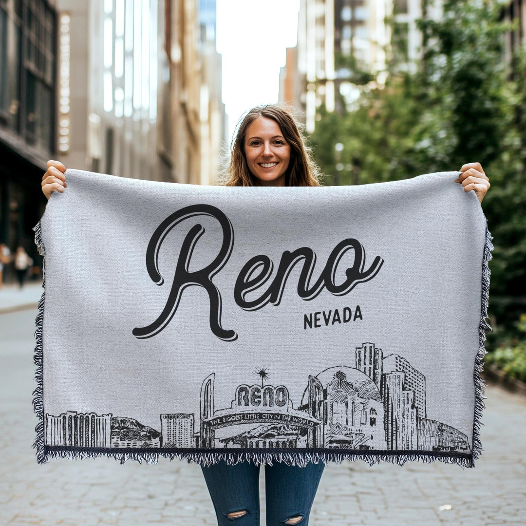 Reno Nevada City Blanket