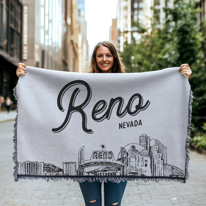 Reno Nevada City Blanket