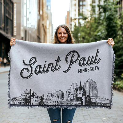 Saint Paul Minnesota City Blanket