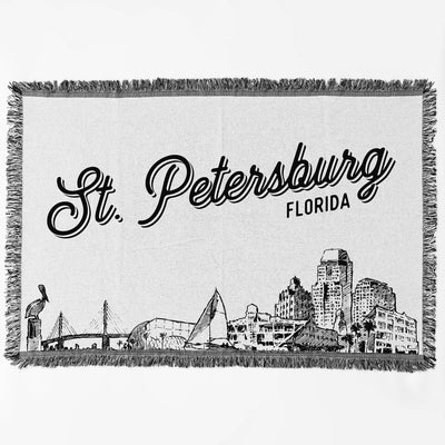 St. Petersburg Florida City Blanket