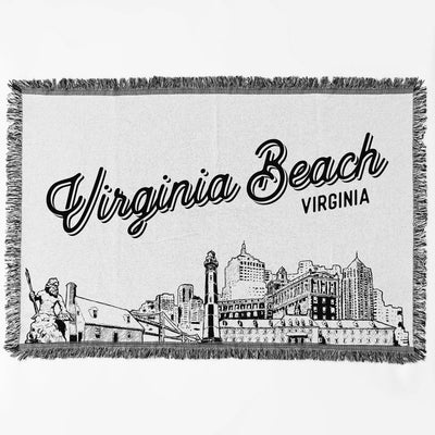 Virginia Beach Virginia City Blanket