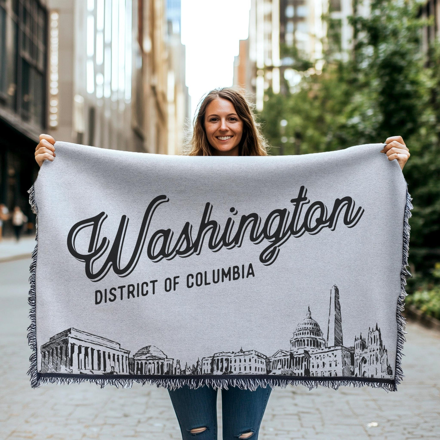 Washington D.C. City Blanket