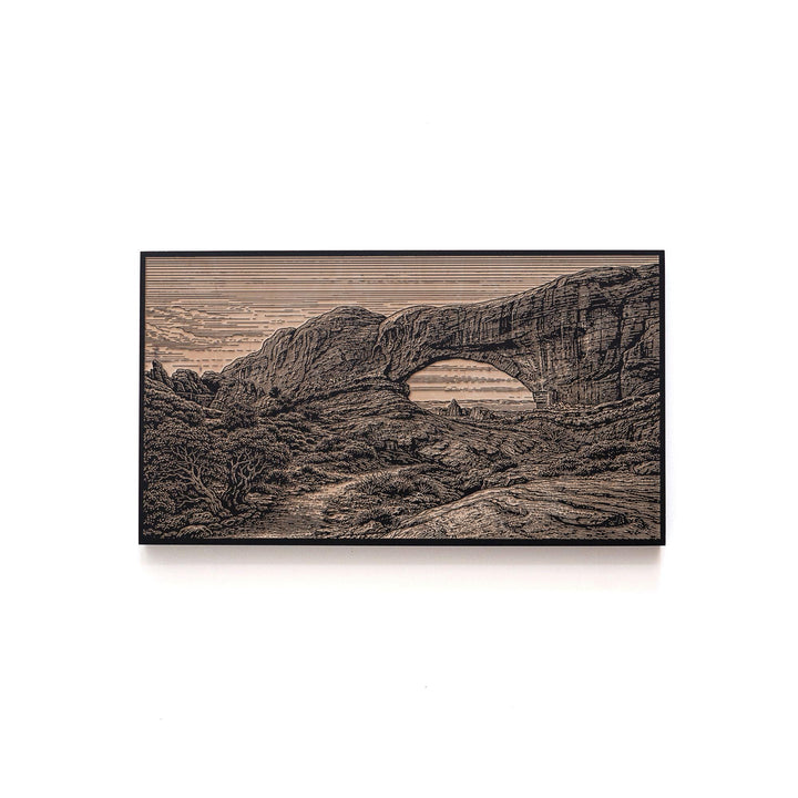 Arches National Park Engraved Birch Art Panel