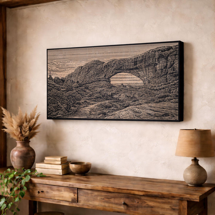 Arches National Park Engraved Birch Art Panel
