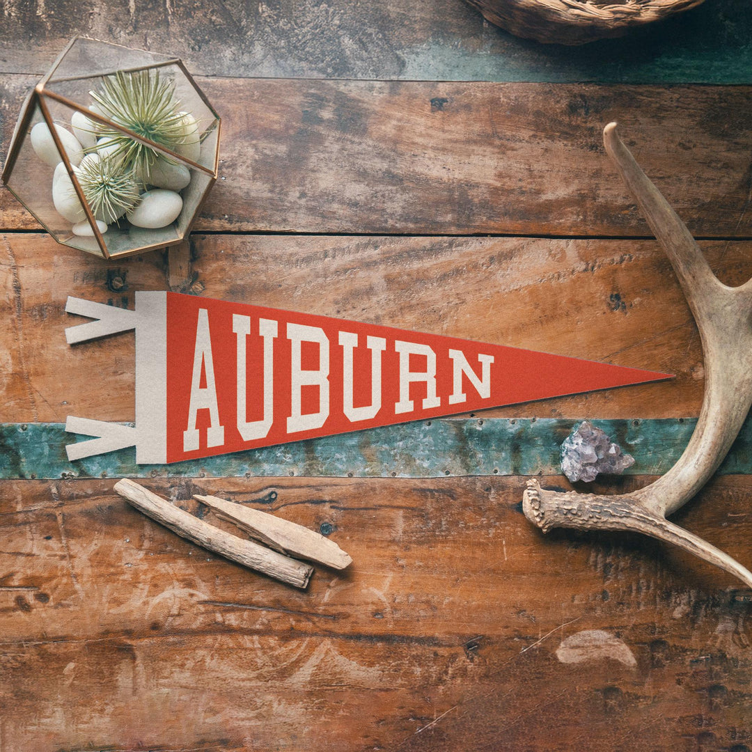 Auburn Varsity Felt Pennant