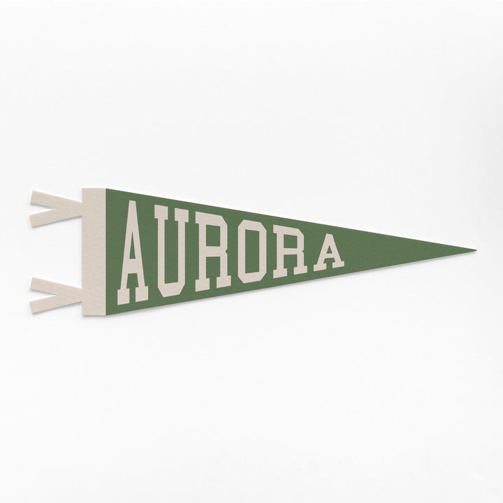 Aurora Varsity Felt Pennant