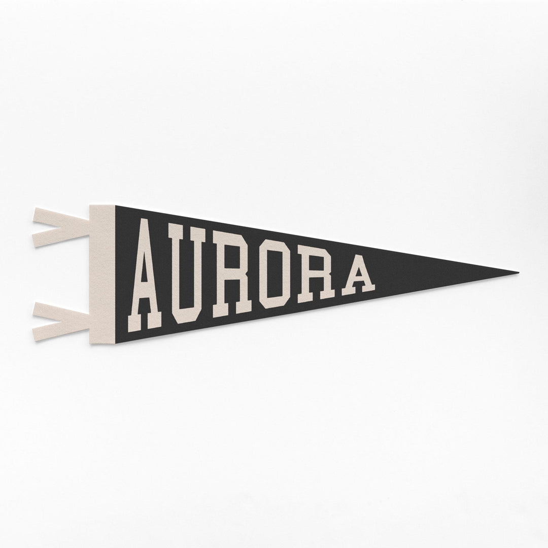 Aurora Varsity Felt Pennant