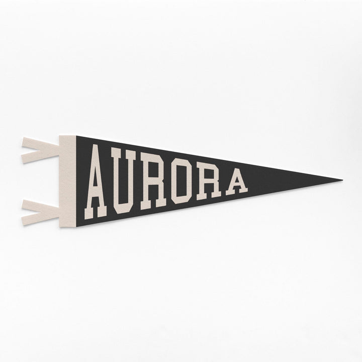 Aurora Varsity Felt Pennant