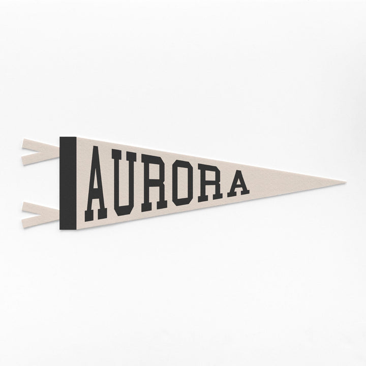 Aurora Varsity Felt Pennant